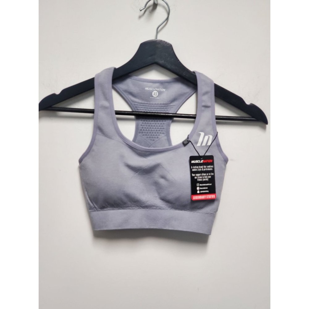 NWT- Muscle Nation Sports Bra Size XS